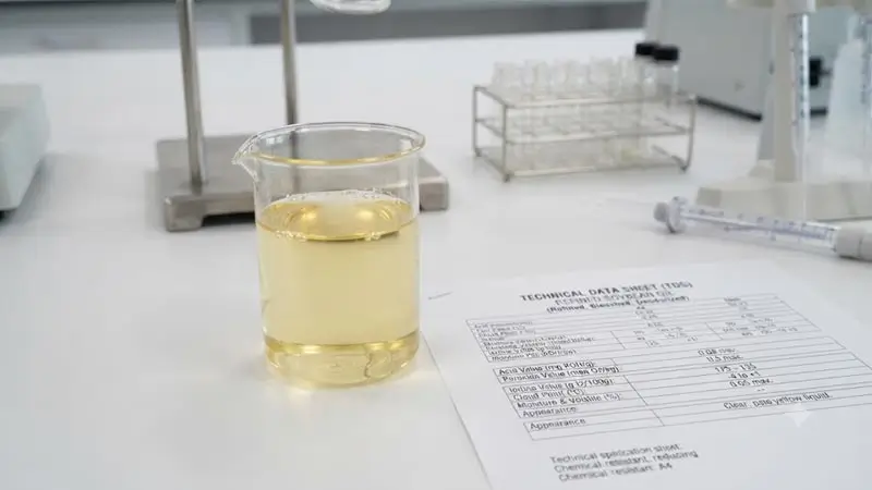 Đặc tính dầu đậu nành tinh luyện IV FFA