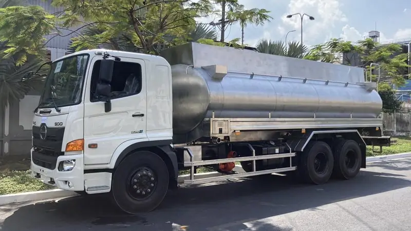 Quy cách đóng gói xe bồn