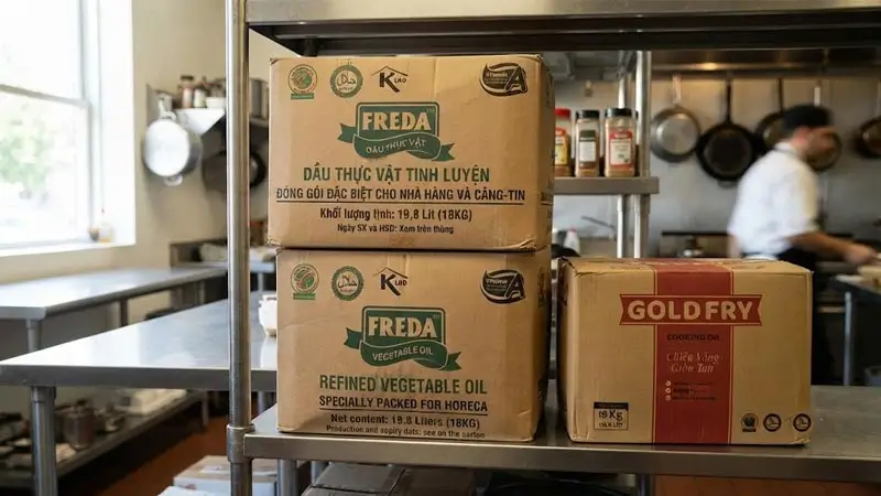 Freda GoldFry là sản phẩm của nhà máy Nortalic